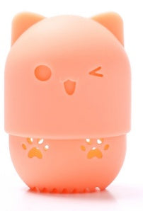 Silicone Makeup Sponge Holder – Beauty Blender Travel Case
