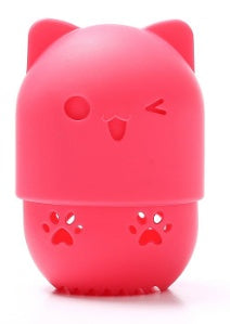 Silicone Makeup Sponge Holder – Beauty Blender Travel Case