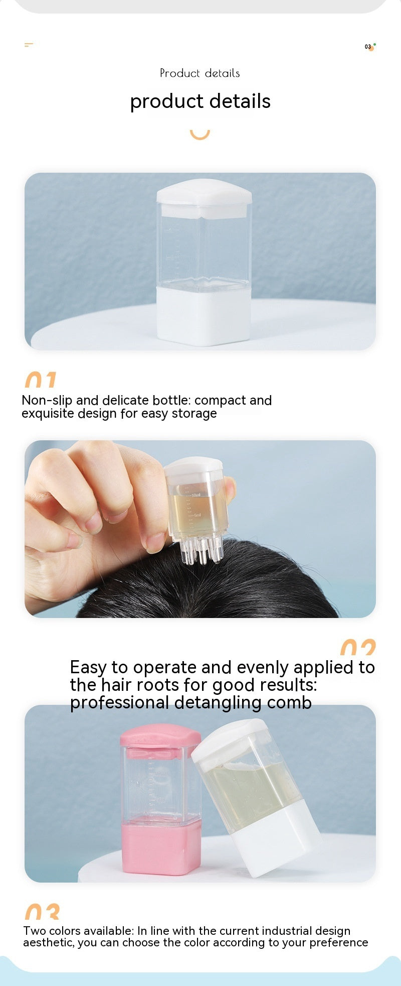 Portable Scalp Massager for Healthier, Fuller Hair