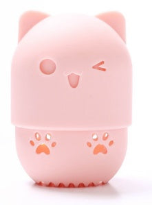 Silicone Makeup Sponge Holder – Beauty Blender Travel Case