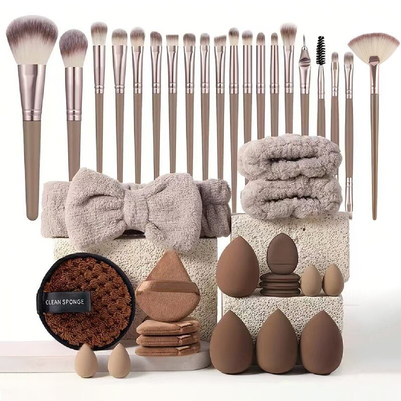 40-Piece Makeup & Skincare Set – All-in-One Beauty Kit