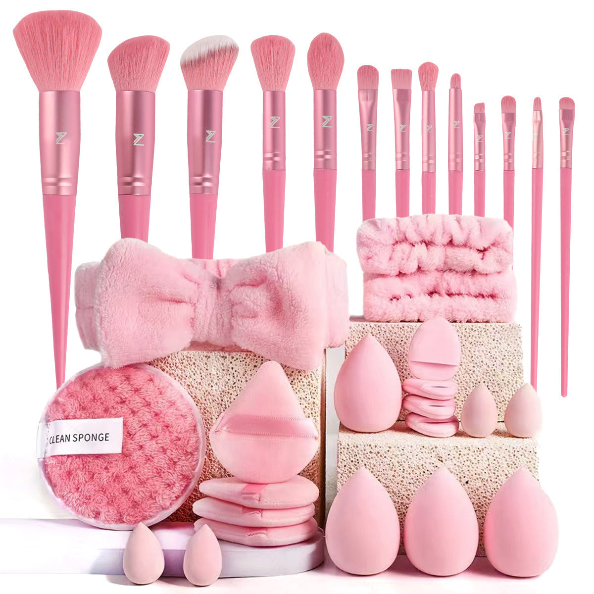 40-Piece Makeup & Skincare Set – All-in-One Beauty Kit